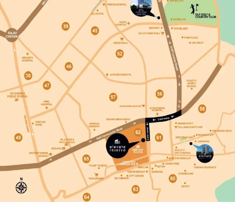 Conscient Elevate Reserve Location